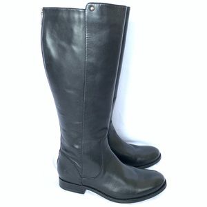 frye melissa stud back zip boots